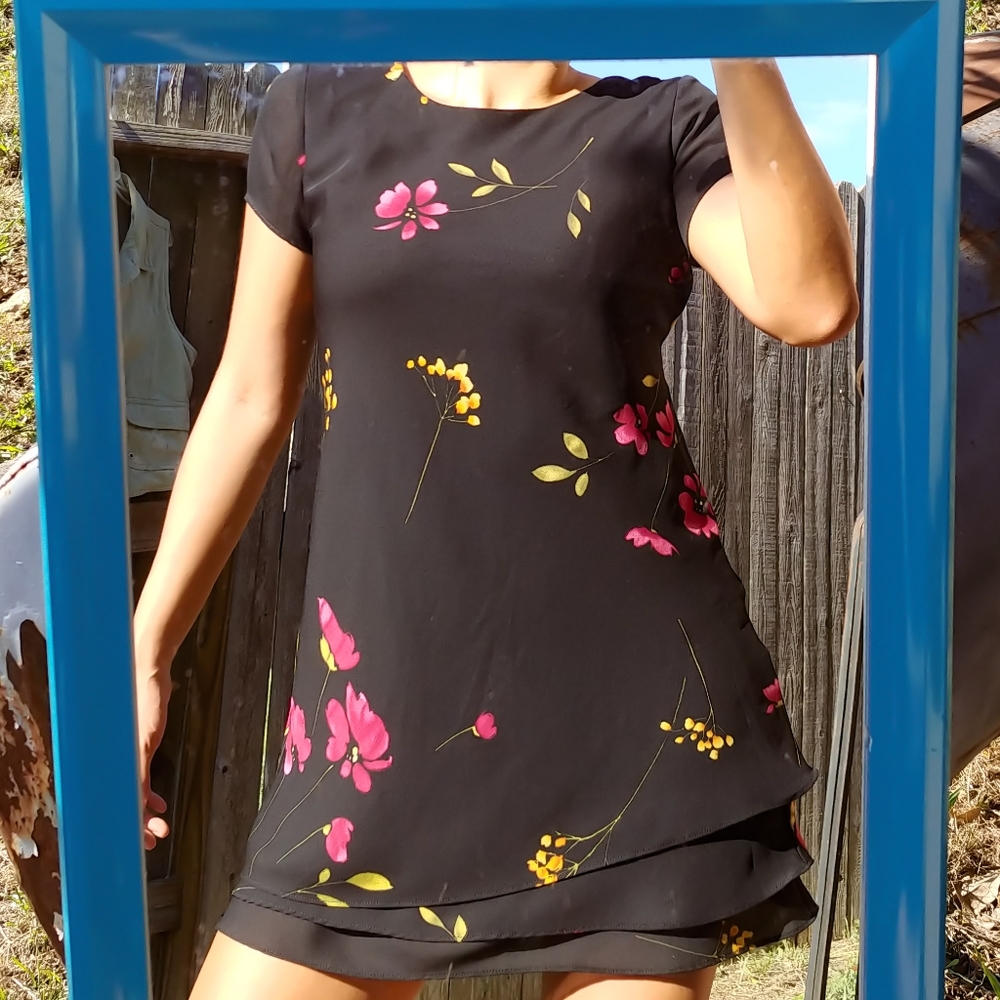Vintage floral dress